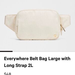 lululemon athletica Belt Bag - long strap